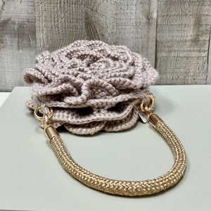 Crocheted Rose Bag