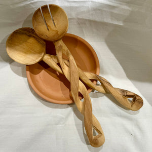 Natural Wood Spoon Set