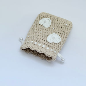 Crochet Drawstring Pouch