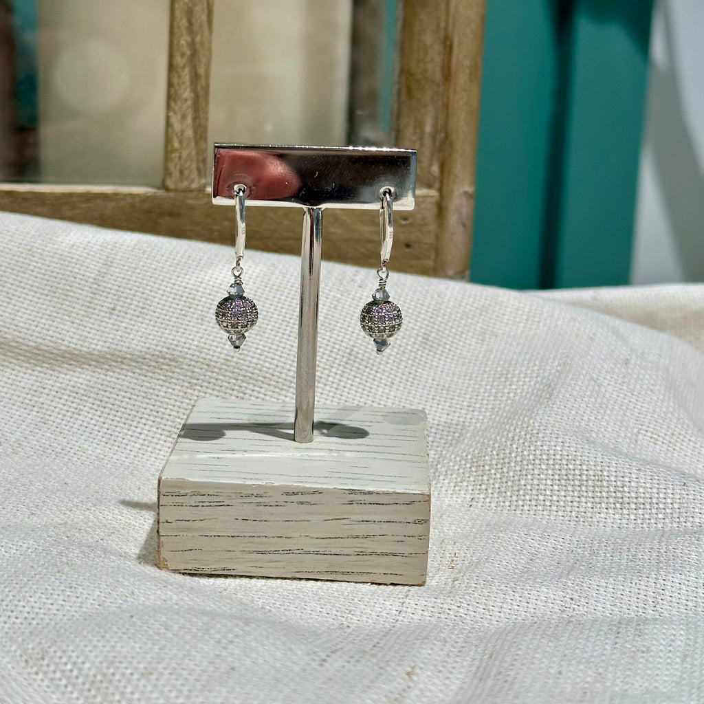 Sparkling Orb Earrings