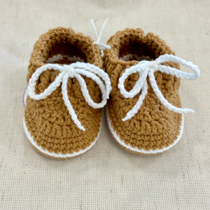 Hand Crochet Baby Booties