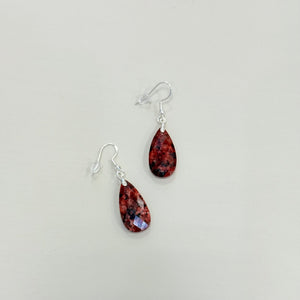 Jasper Teardrop Earrings