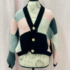 Color Block Cardigan