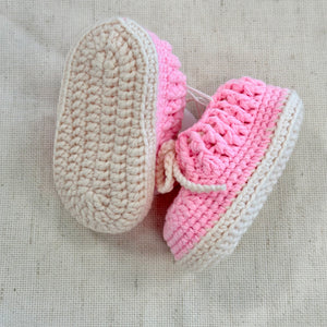 Hand Crochet Baby Booties