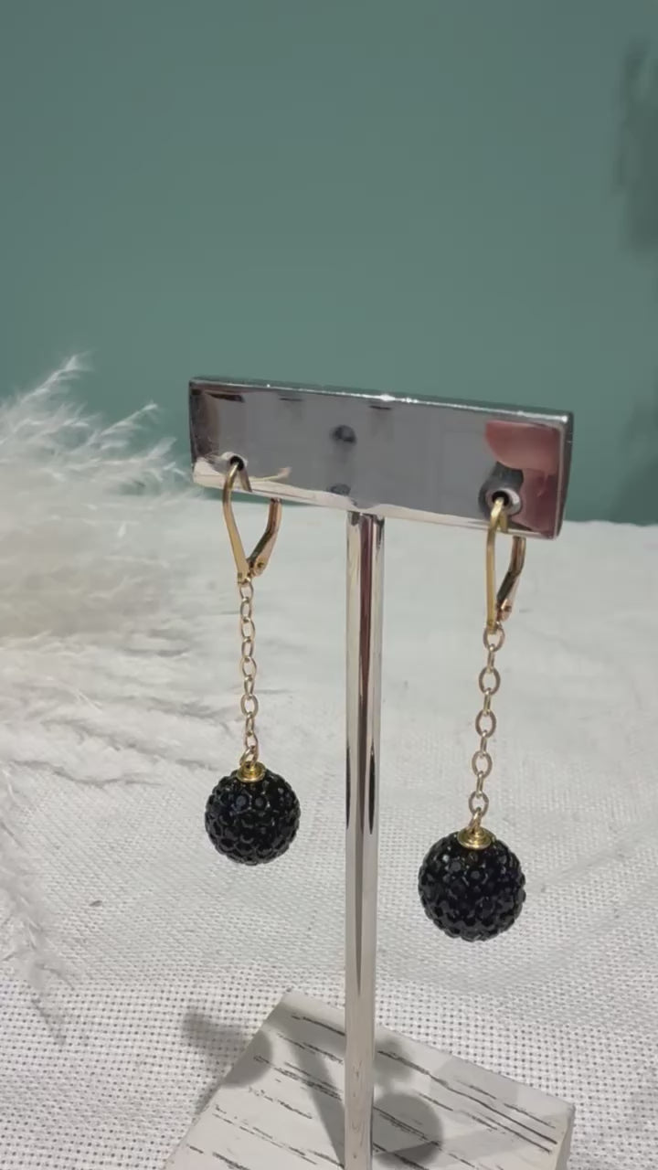 Sparkle Ball Earrings