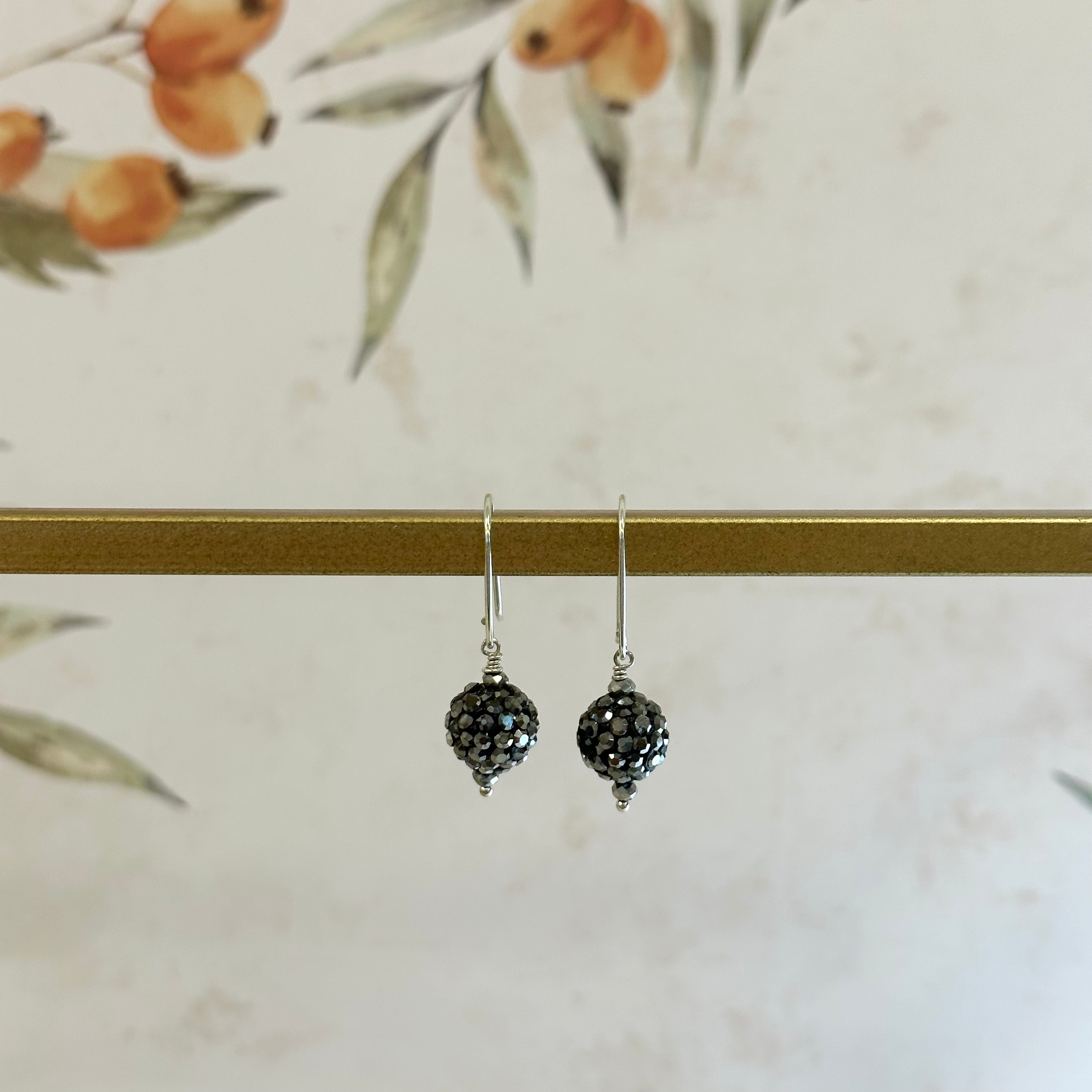 Sparkling Orb Earrings